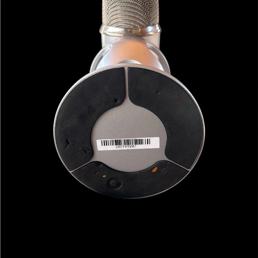Premium Silver USB Microphone